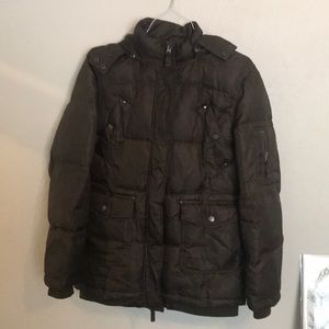 La Redoute Green Puffer Coat